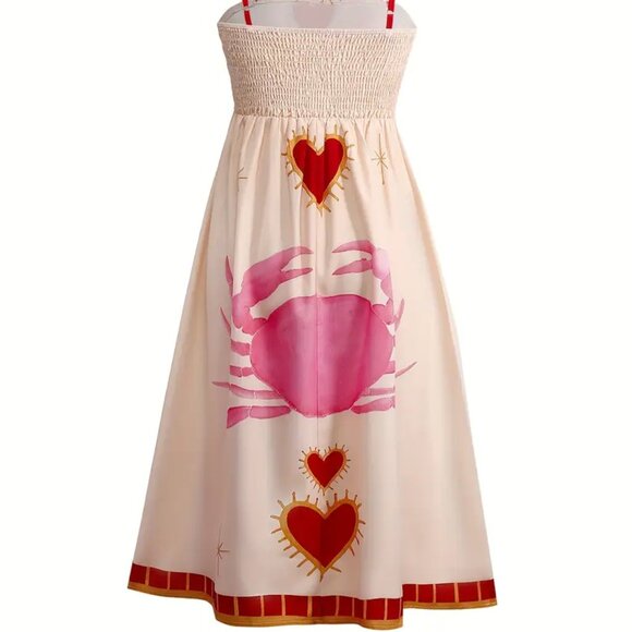 Heart & Crab Cami Dress - Picture 3 of 3